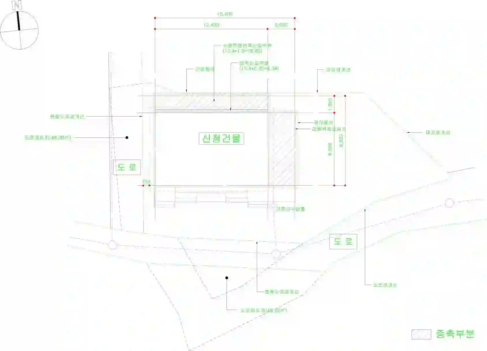 노인정 배치도 이미지